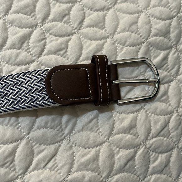 GUC Children's Canvas Elastic Fabric Woven Stretch Braided Belt - Size M - Picture 3 of 9